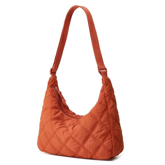 Puffer Totes Fashion Quilted Shoulder Crossbody Bag Solid Color >:) - Picture 1 of 7